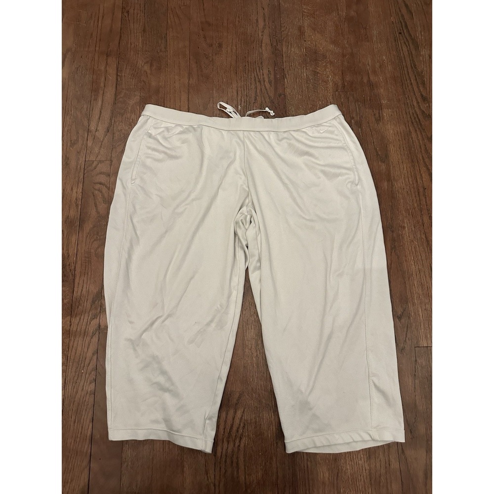 Nike Dri Fit Athletic Pants Men's XL‎ White